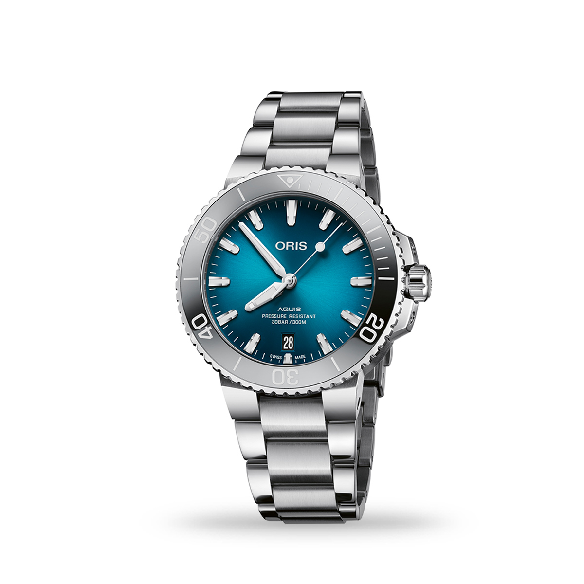 ORIS Aquis Date Automatic Blue Dial 39mm Bracelet