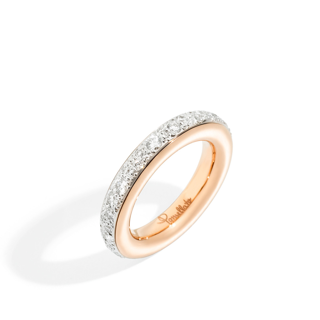 Pomellato Iconica Rose Gold Diamond Band