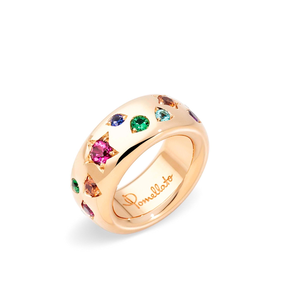 Pomellato Iconica Rose Gold Diamond Band