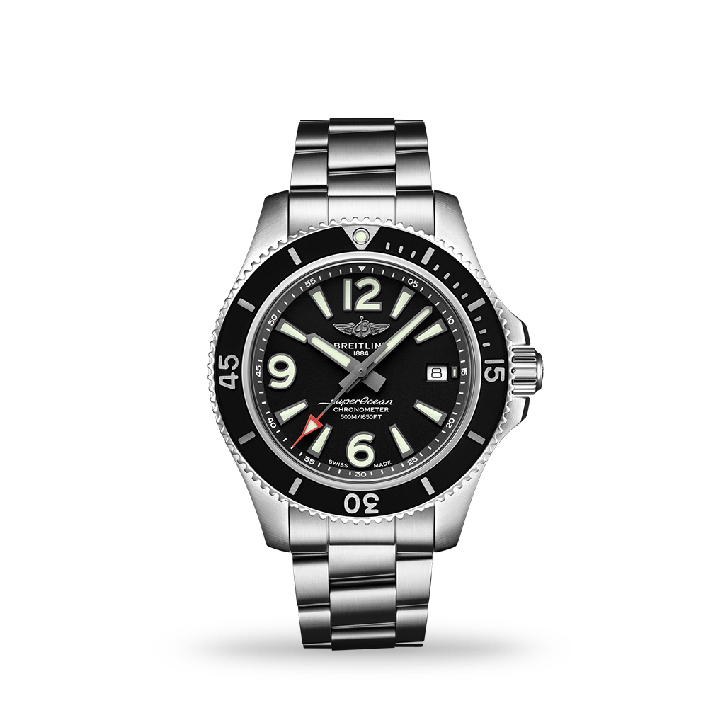 Breitling Superocean Automatic 42mm Black Dial Bracelet