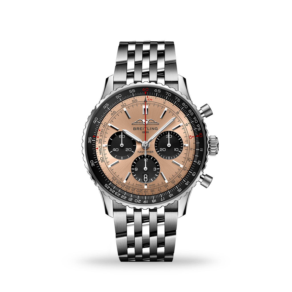 Breitling Navitimer B01 Chronograph 43mm Copper Dial Bracelet