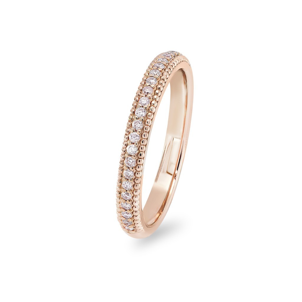 Argyle Pink Diamond Blush Fairytale Band