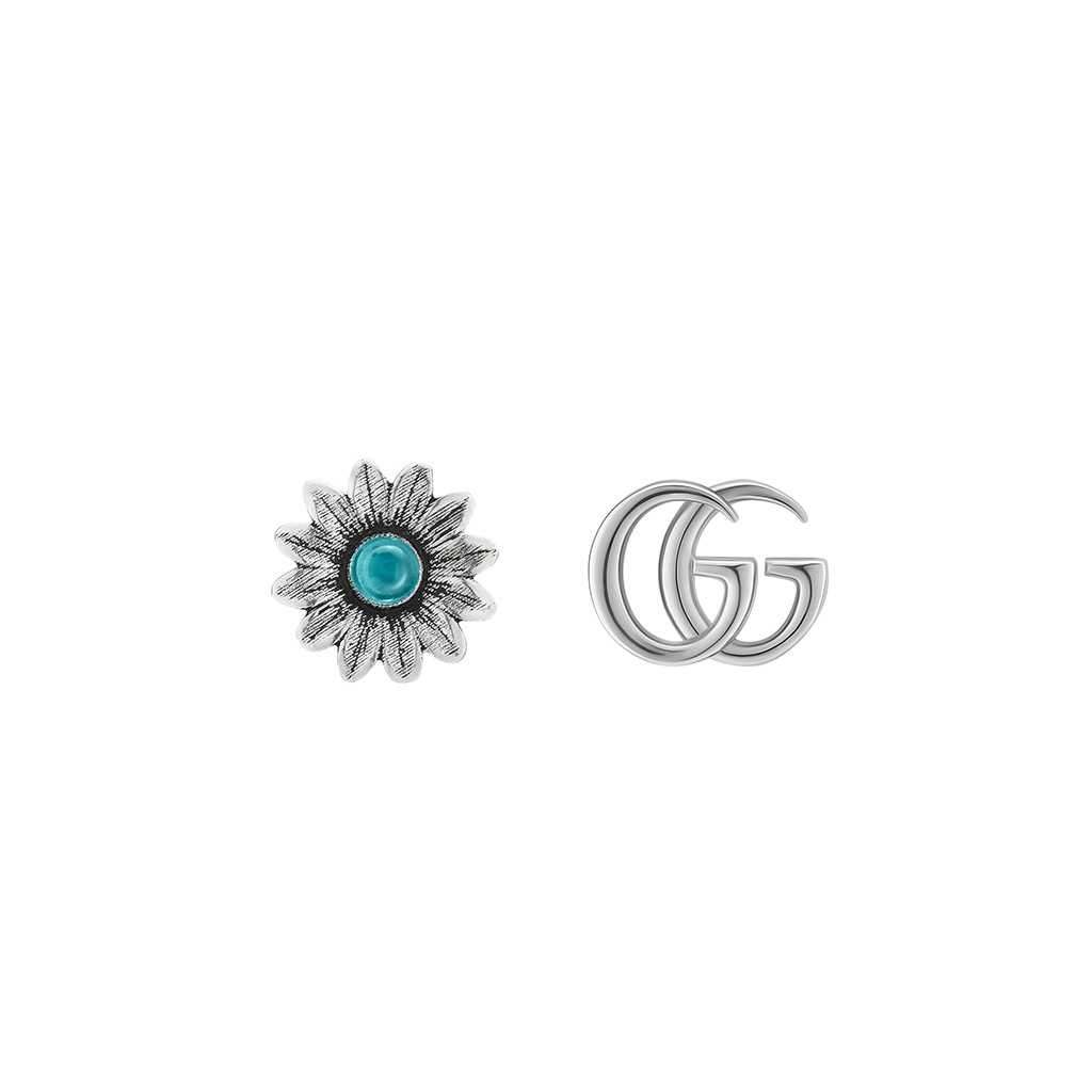 Gucci Double G Flower Earrings