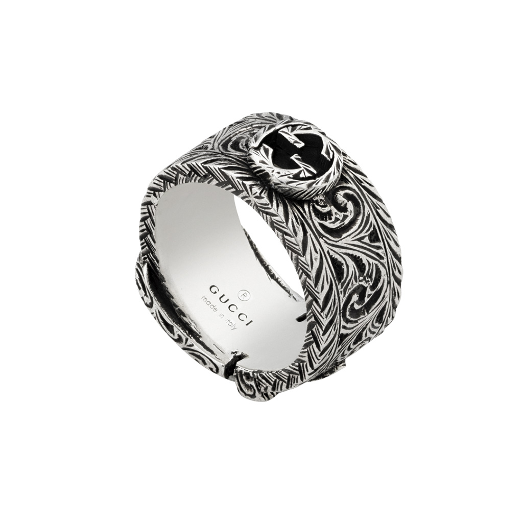 Gucci Garden Silver Ring