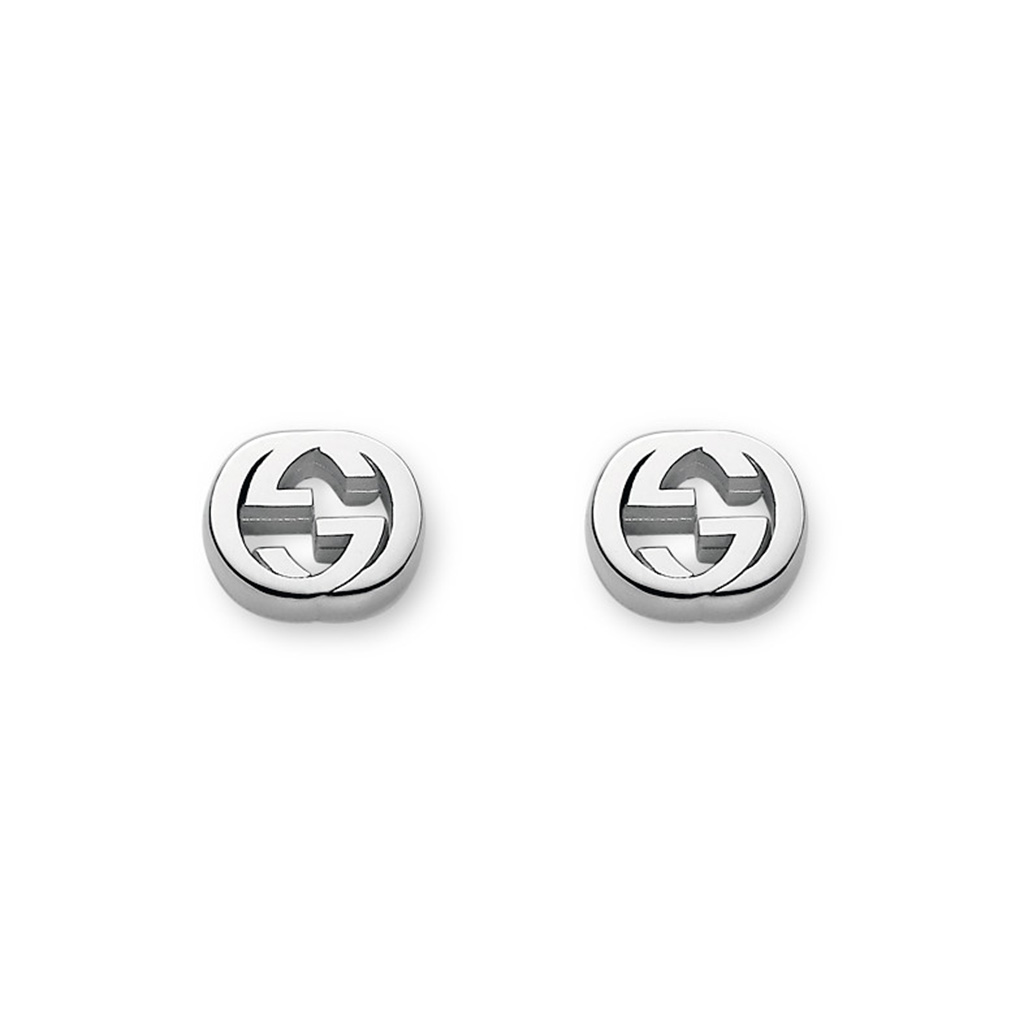 Gucci Interlocking G Stud Earrings