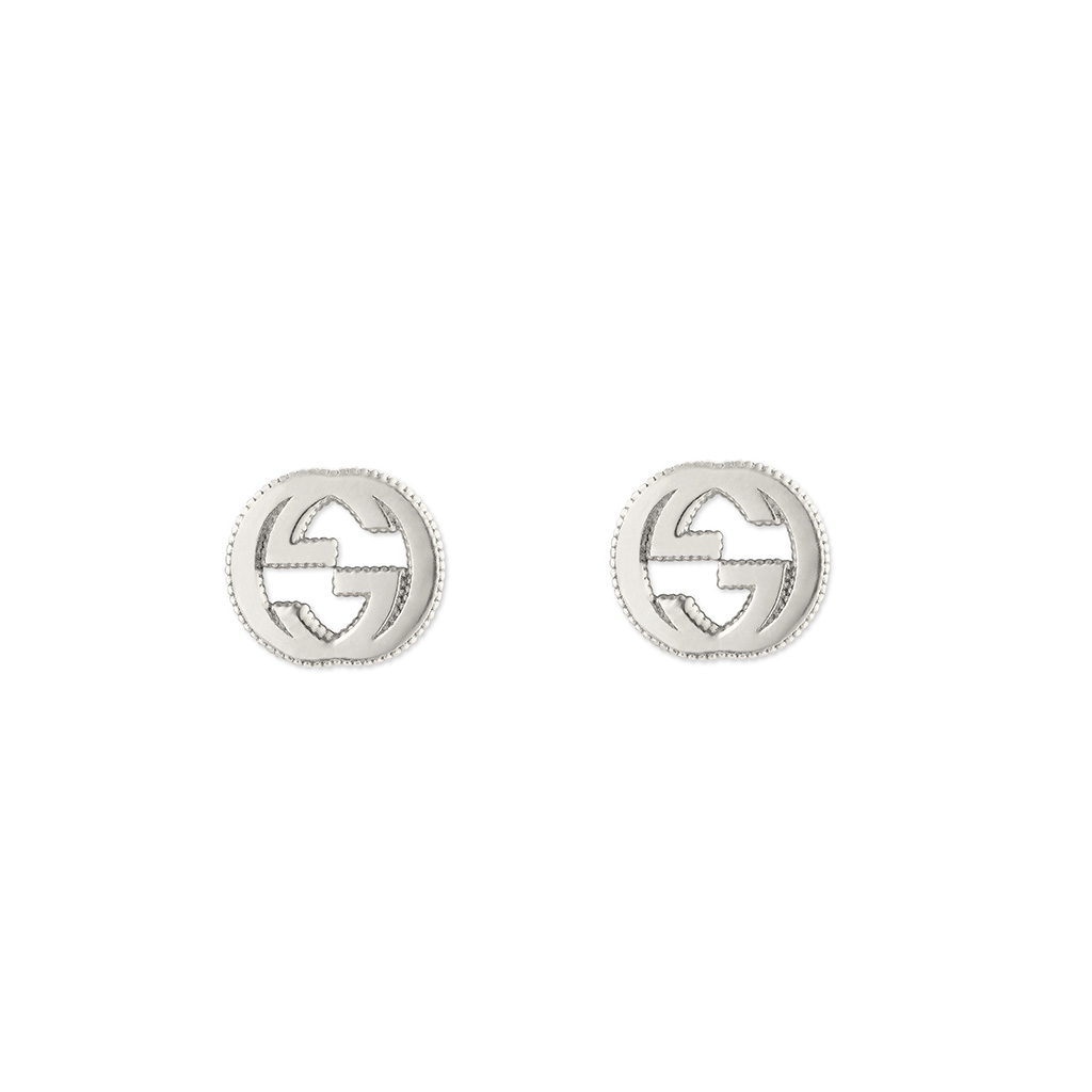 Gucci Interlocking G Stud Earrings