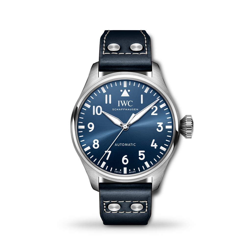 IWC Big Pilot&#8217;s Automatic 43mm Blue Calfskin Strap