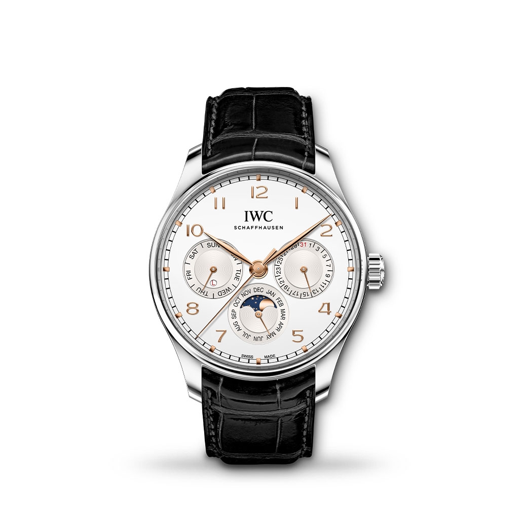 IWC Portugieser Perpetual Calendar 42mm Leather Strap