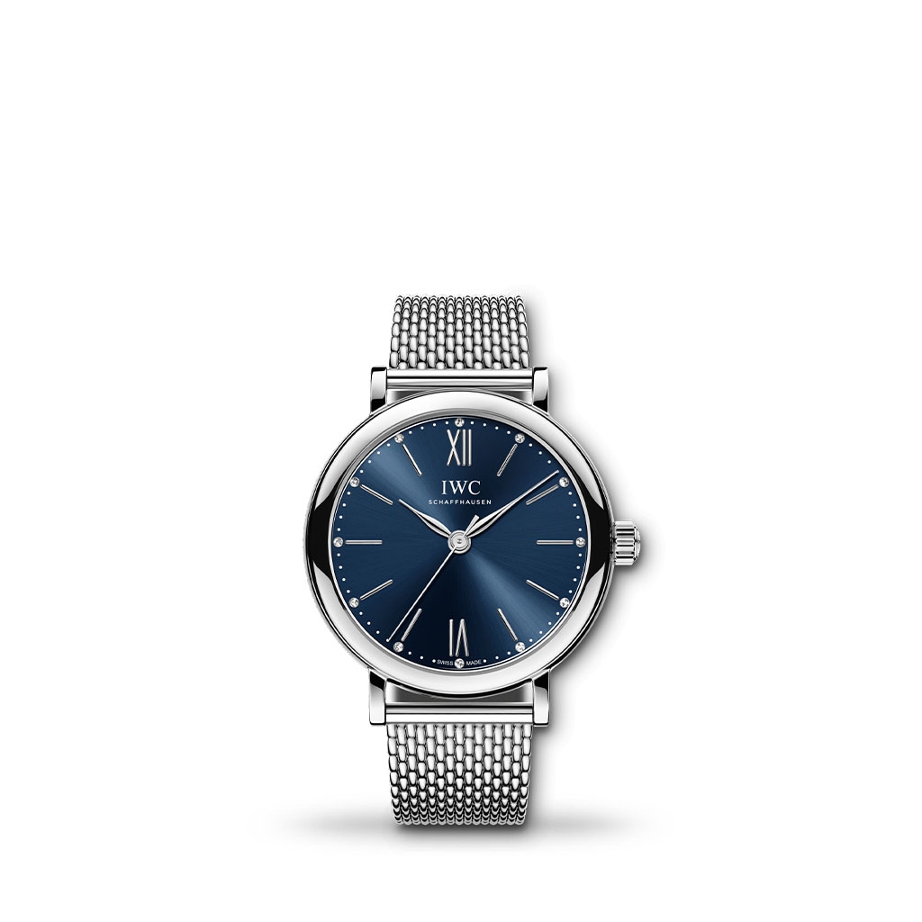 IWC Portofino Automatic Blue Dial 34mm Bracelet