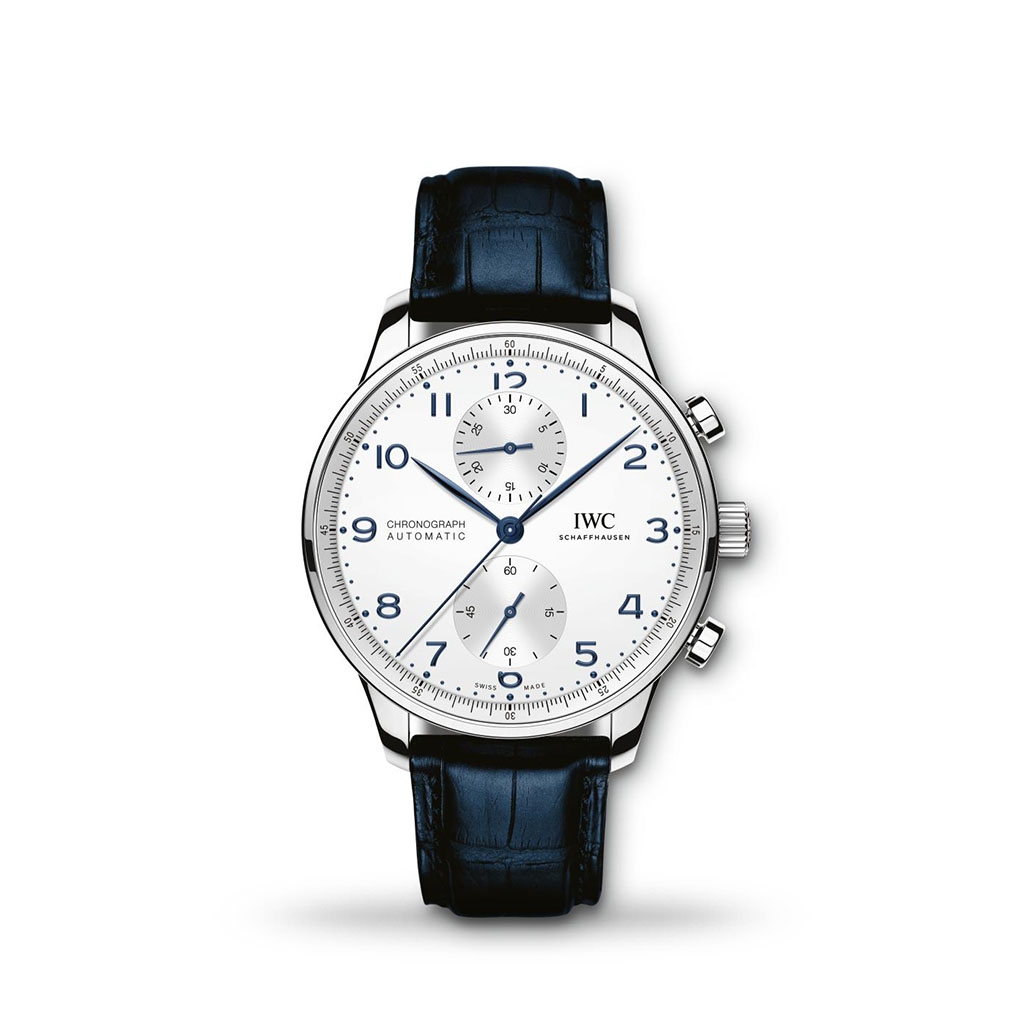 IWC Portugieser Chronograph 41mm Leather Strap