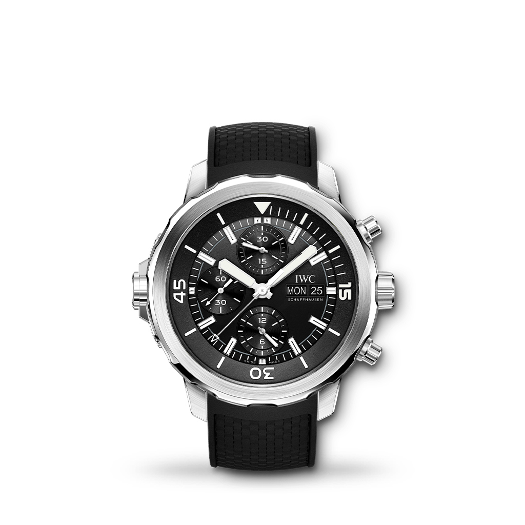 IWC Aquatimer Automatic Chronograph 44mm Black Rubber Strap