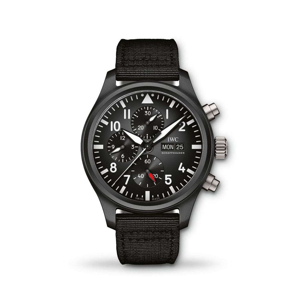 IWC Pilot’s Watch Chronograph Top Gun Automatic 45mm Textile Strap