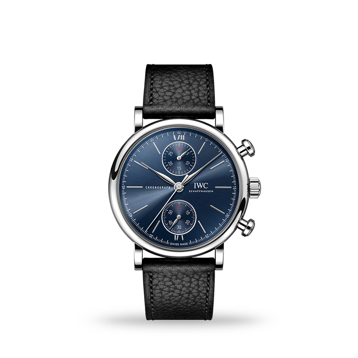 IWC Portofino Chronograph 39 Edition &#8220;Laureus Sport for Good&#8221; Leather Strap