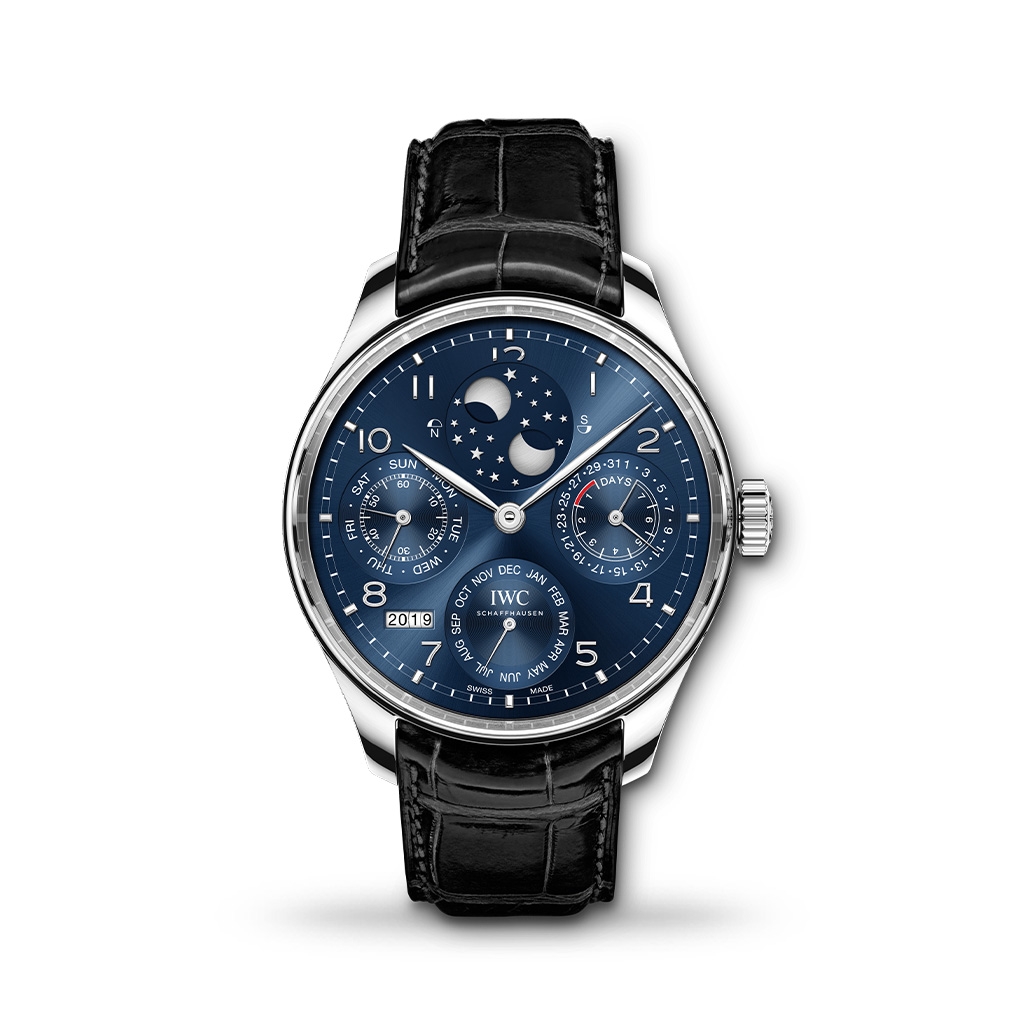 IWC Portugieser Perpetual Calendar Automatic 44mm Leather