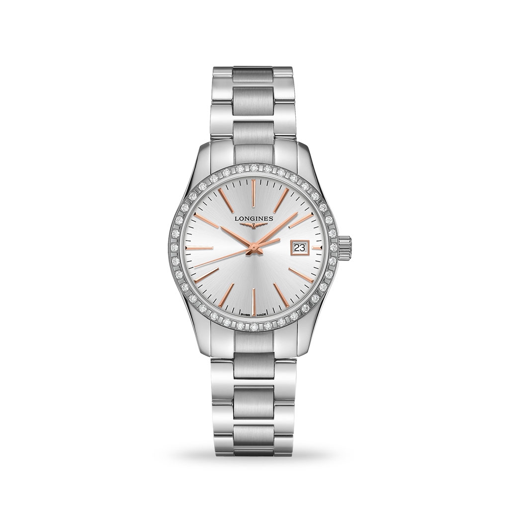 Longines Conquest Classic Quartz 34mm Bracelet