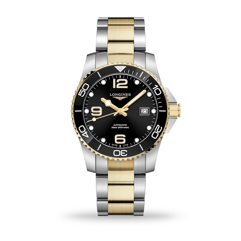 Longines HydroConquest Automatic 41mm Black Dial Bracelet