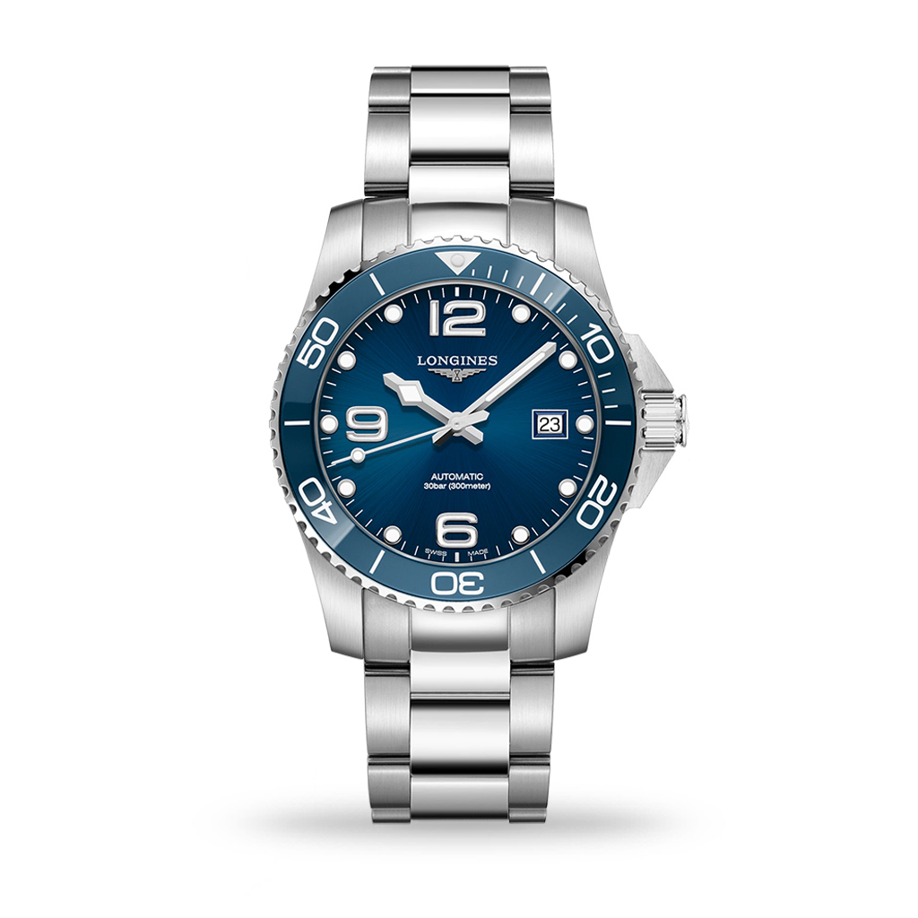 Longines HydroConquest Automatic 41mm Blue Dial Bracelet