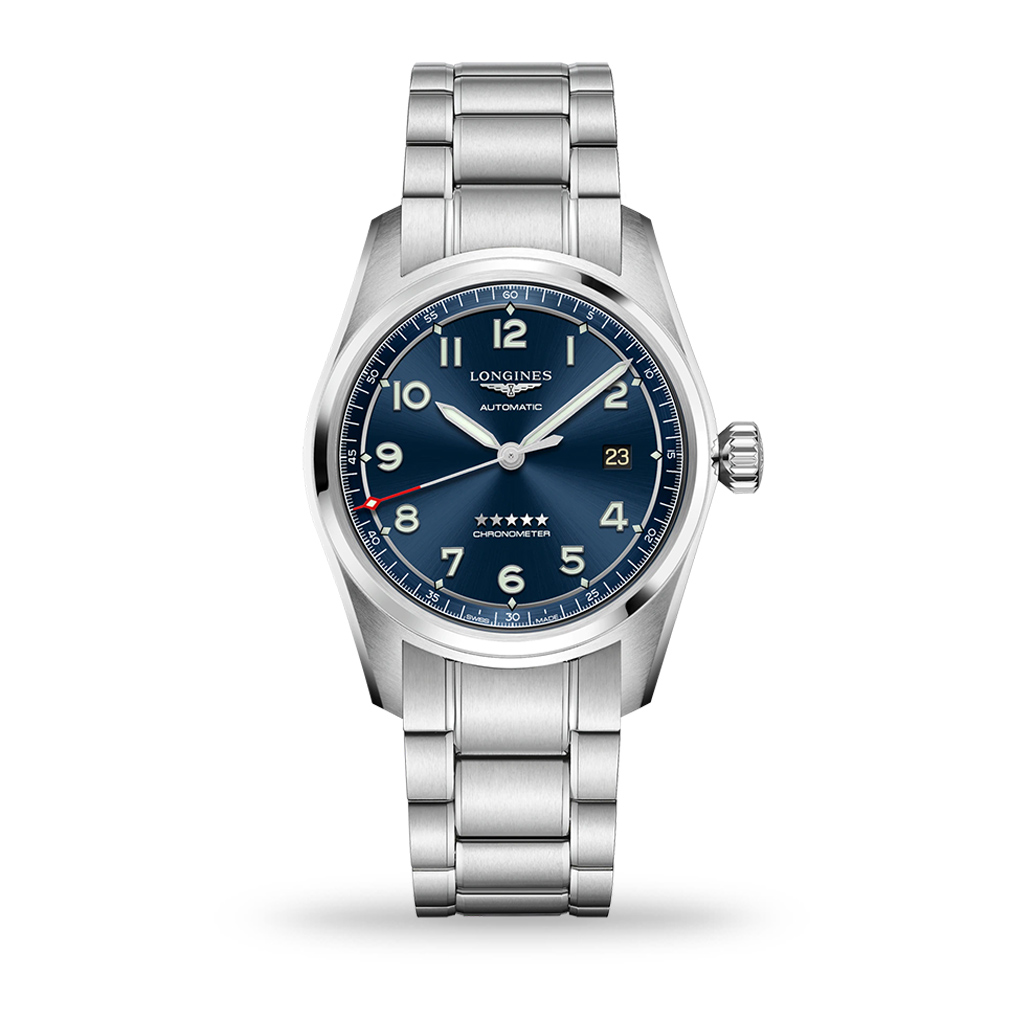 Longines Spirit Automatic 40mm Sunray Blue Dial Automatic Bracelet