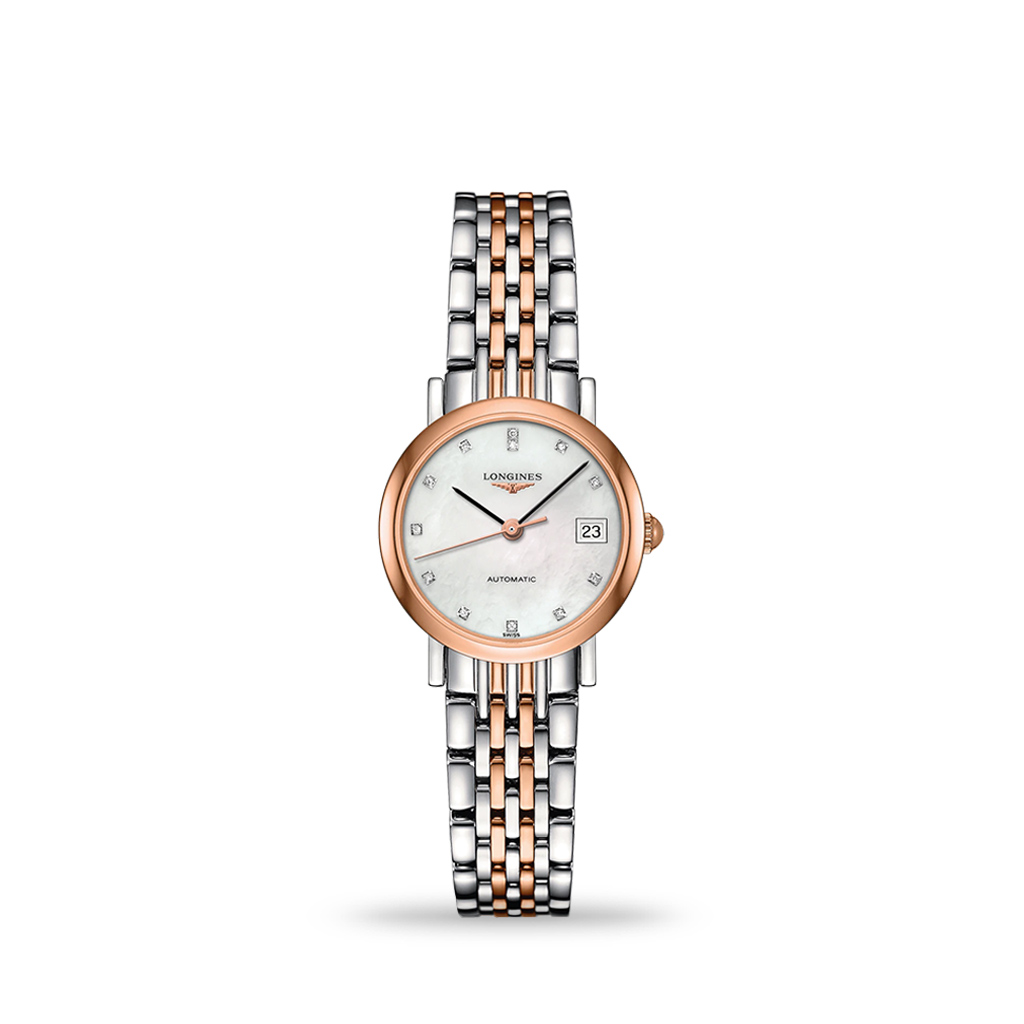 Longines Elegant Collection 25mm Diamond Automatic Bracelet