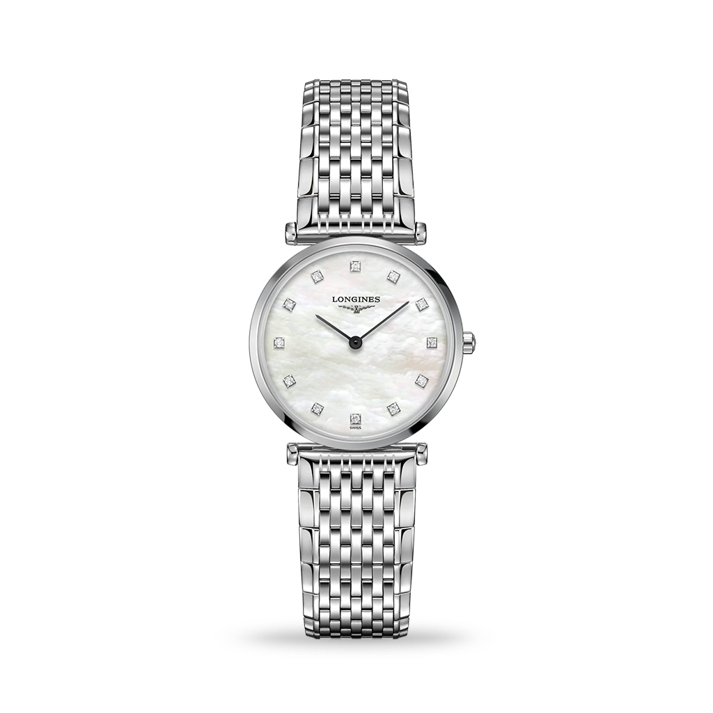 Longines La Grande Classique De Longines White Mother-of-Pearl 29mm Bracelet