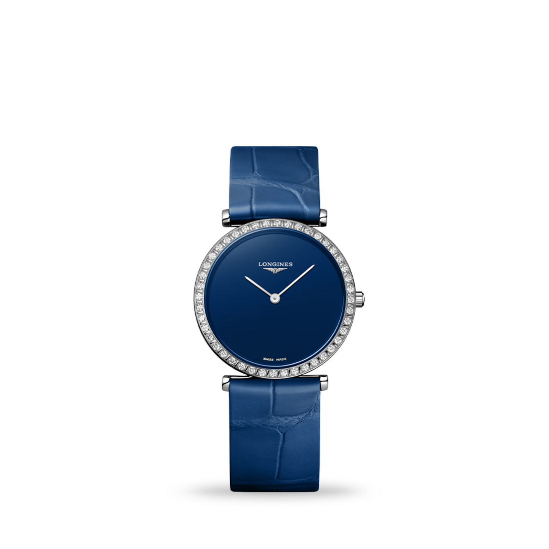 Longines La Grande Classique De Longines Blue Dial 29mm Leather Strap