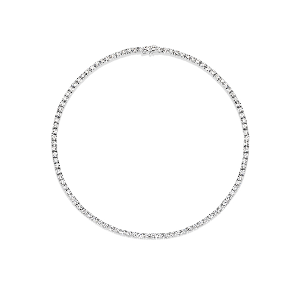 Cubic Zirconia Silver Medium Tennis Sienna Collier