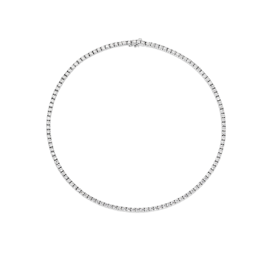 Cubic Zirconia Silver Small Tennis Sienna Collier