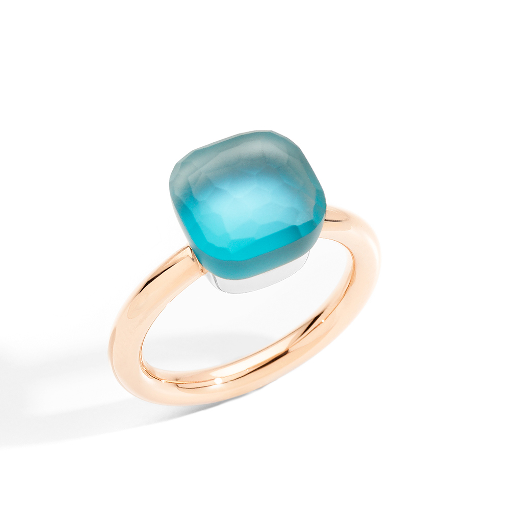 Pomellato Nudo Gele Sky Blue Topaz Ring