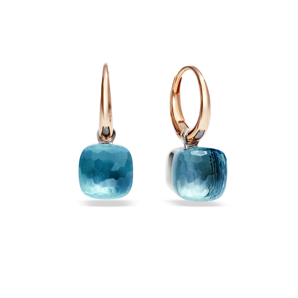 Pomellato Nudo Petit Skye Blue Earrings