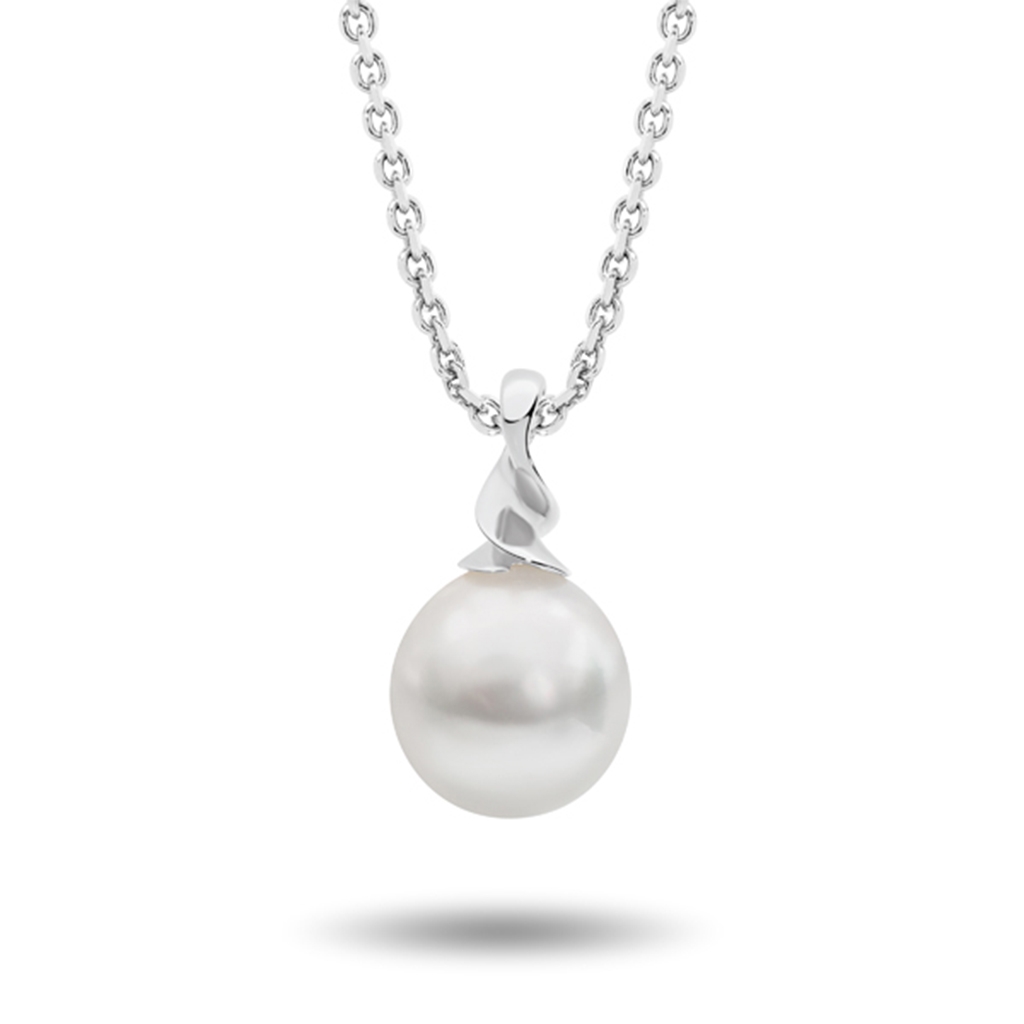 Allure South Sea Pearl Twisted Pendant