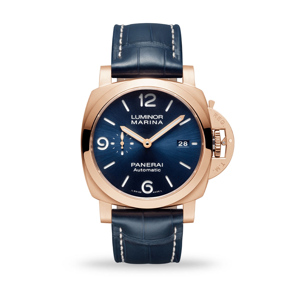 Panerai Luminor Marina Goldtech™ 44mm Leather Strap