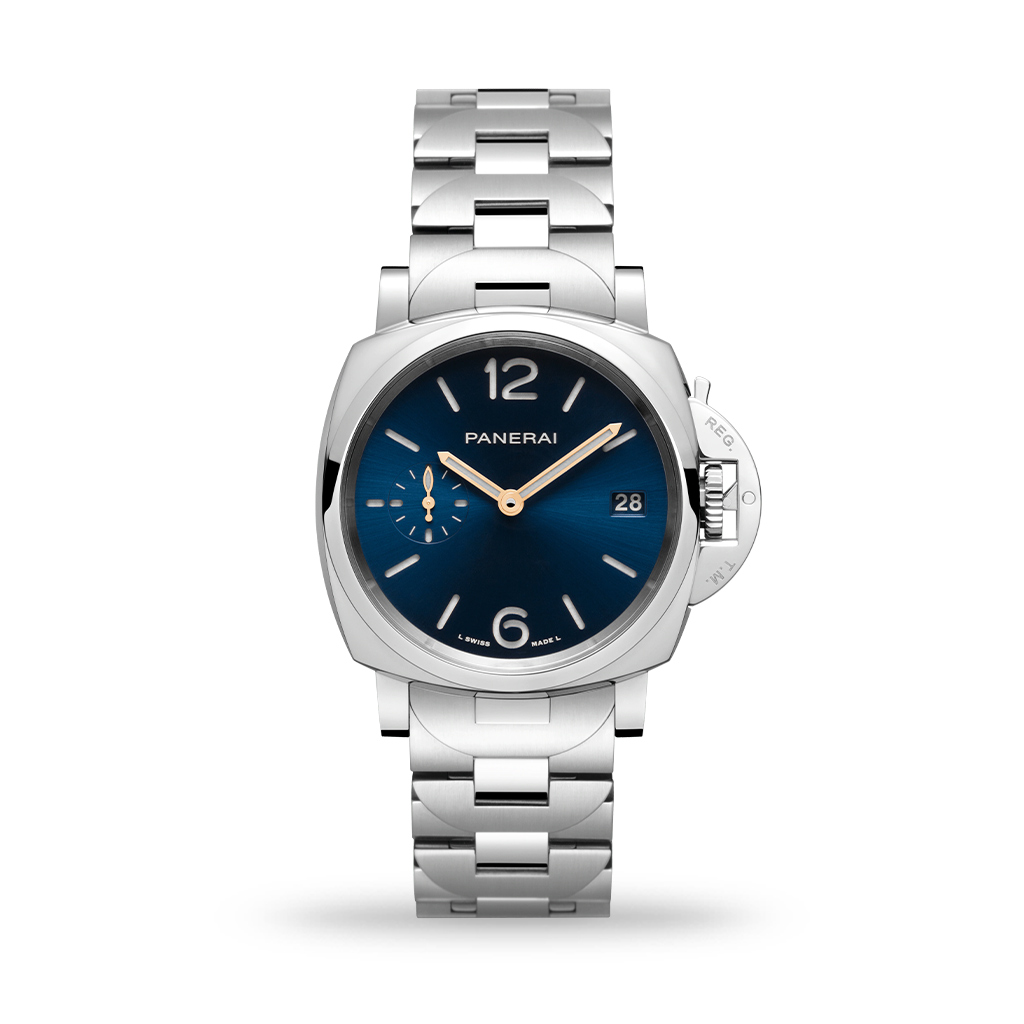 Panerai Luminor Due 38mm Blue Dial Bracelet