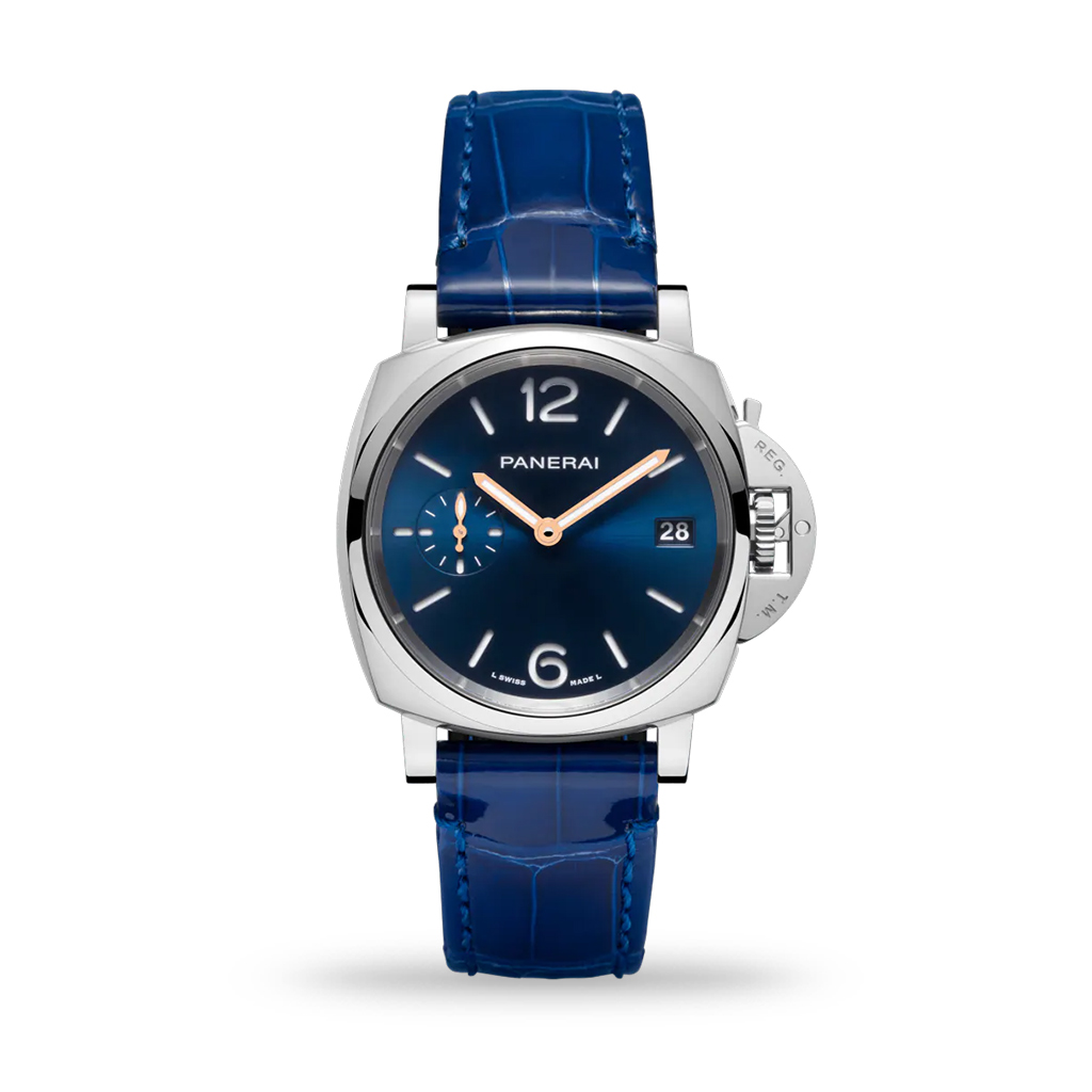 Panerai Luminor Piccolo Due 38mm Dark Blue Strap