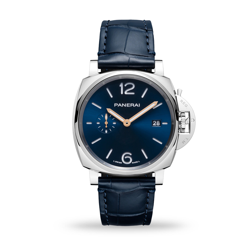 Panerai Luminor Due 42mm Blue Leather Strap