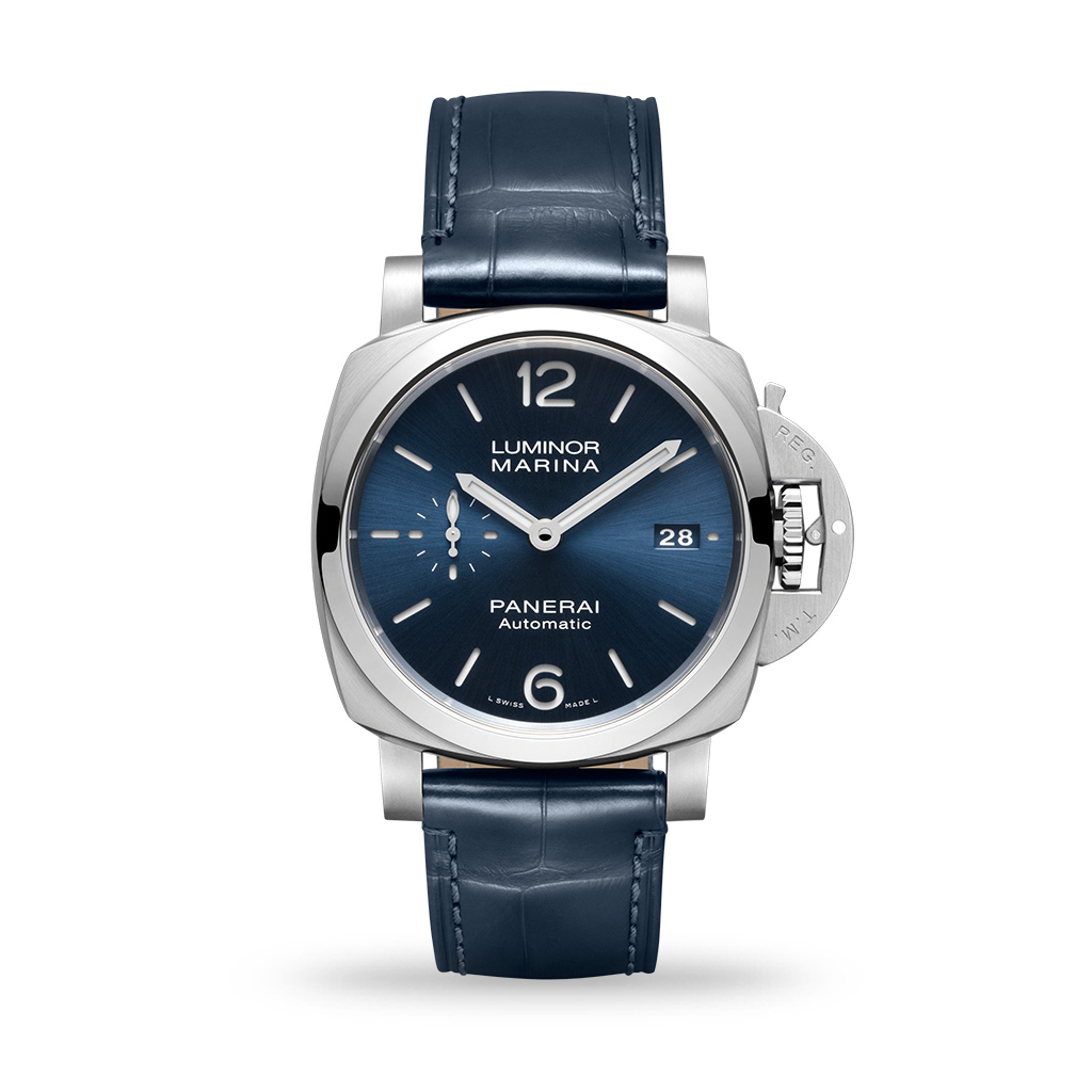 Panerai Luminor Marina 42mm Blue Leather Strap