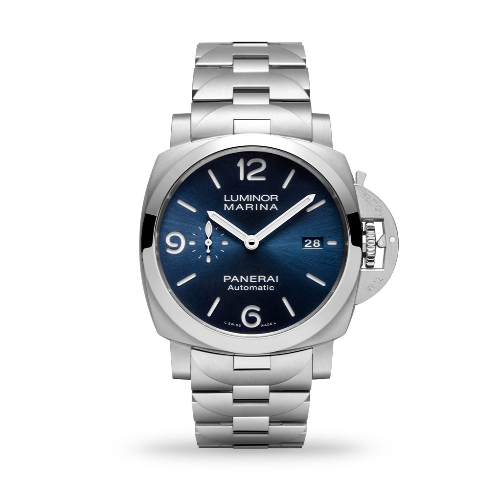 Panerai Luminor Marina Specchio Blu 44mm Bracelet