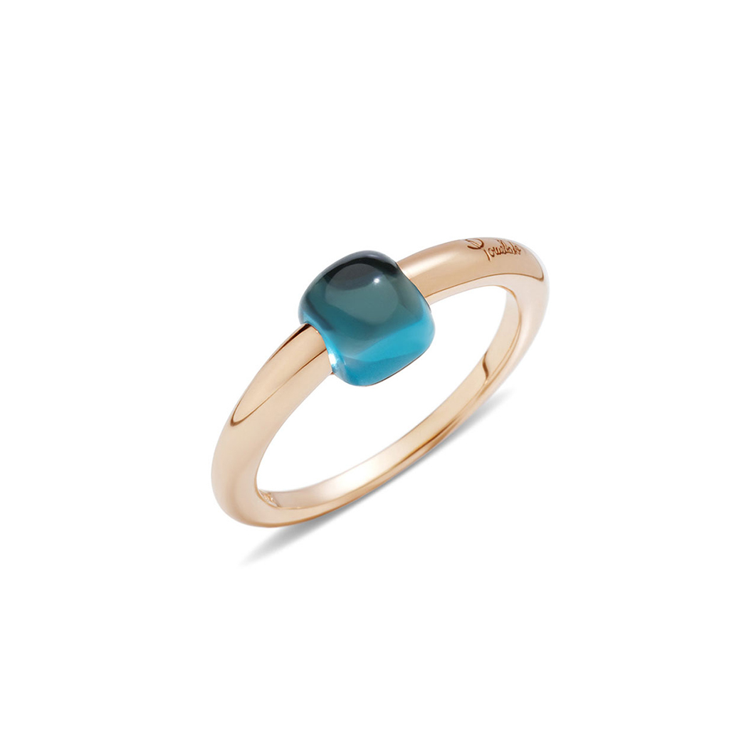 Pomellato Mama Non Mama London Blue Topaz Dress Ring