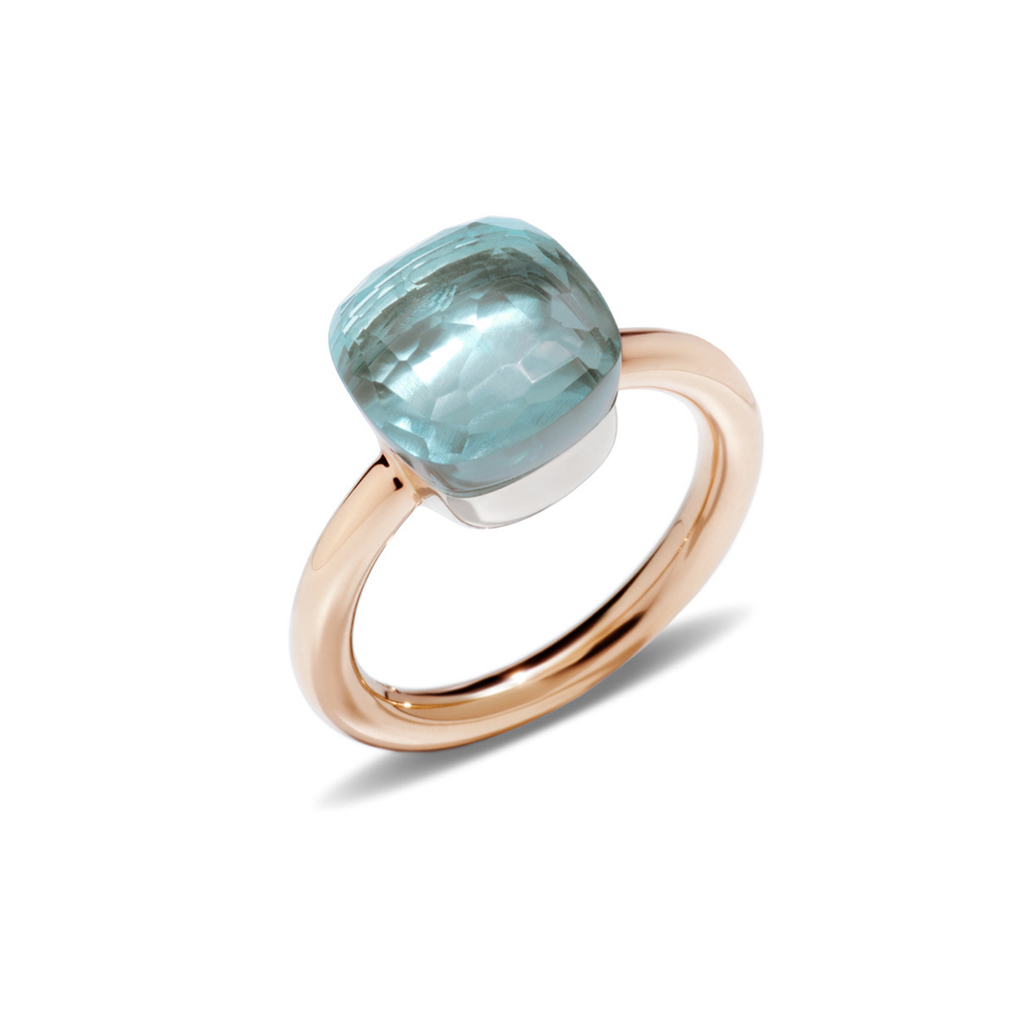 Pomellato Nudo Classic Ring Sky Blue Topaz