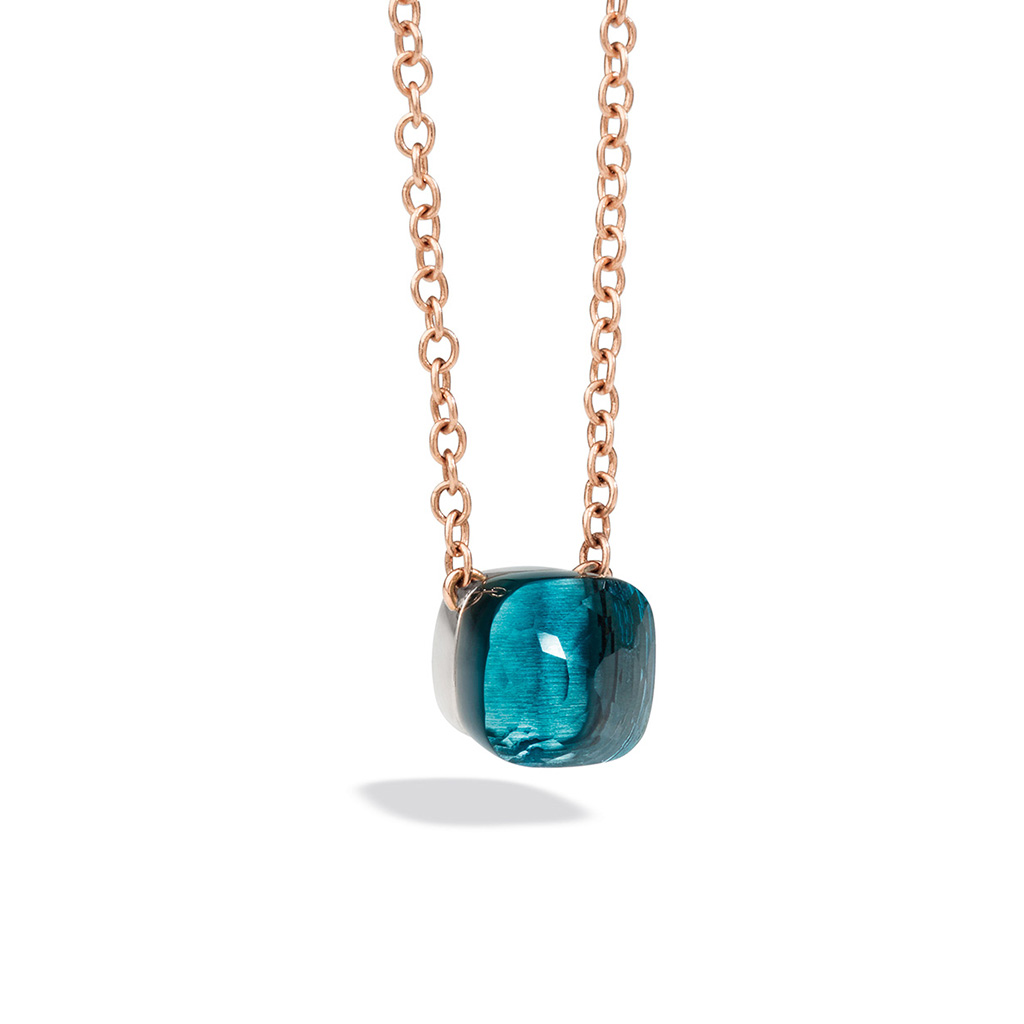 Pomellato Nudo Maxi London Blue Topaz Pendant