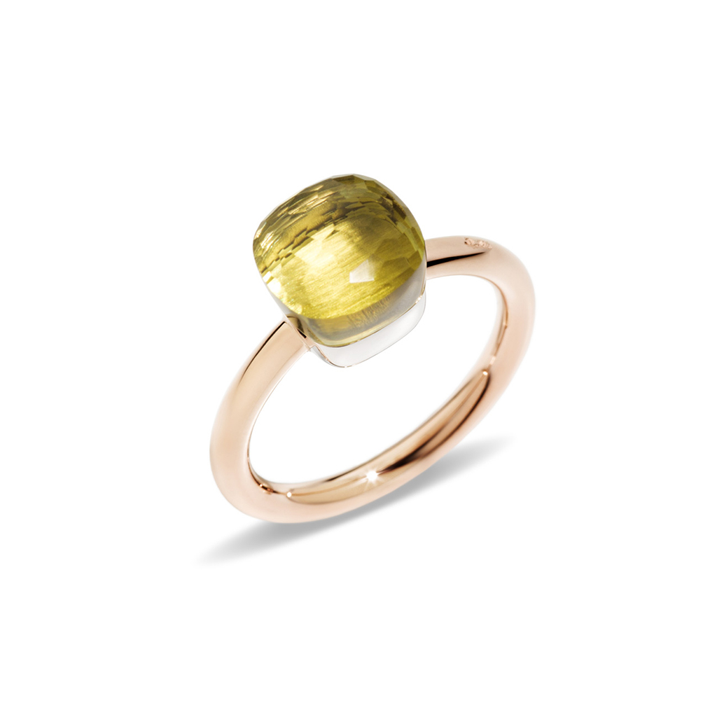 Pomellato Nudo Petit Ring Lemon Quartz