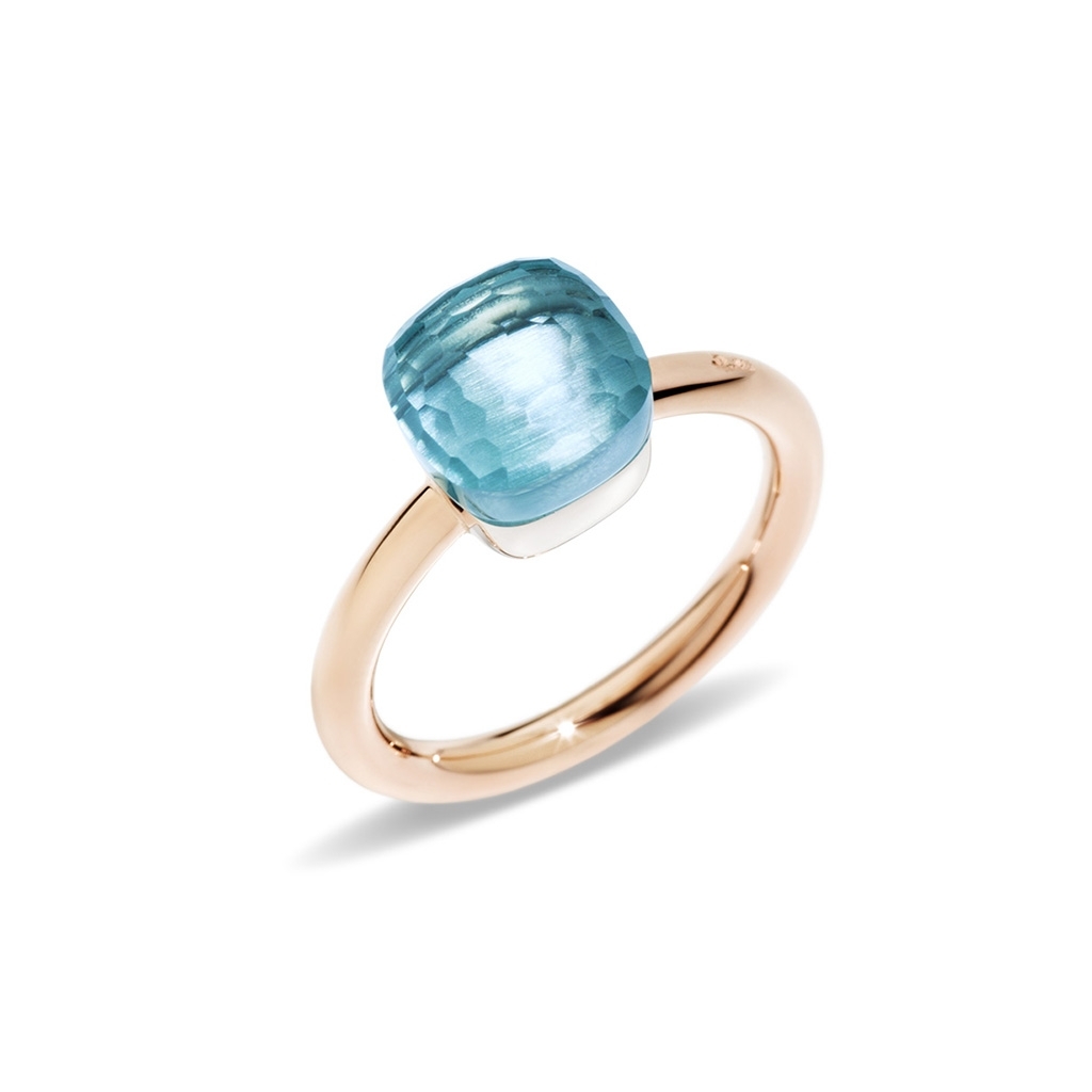 Pomellato Nudo Petit Sky Blue Topaz Ring