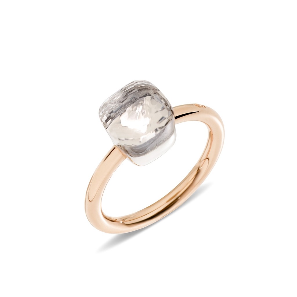 Pomellato Nudo Petit Ring White Topaz