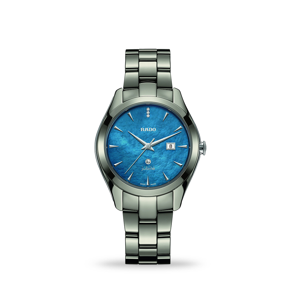 Rado HyperChrome Quartz 36mm Blue mother-of-pearl Dial Bracelet