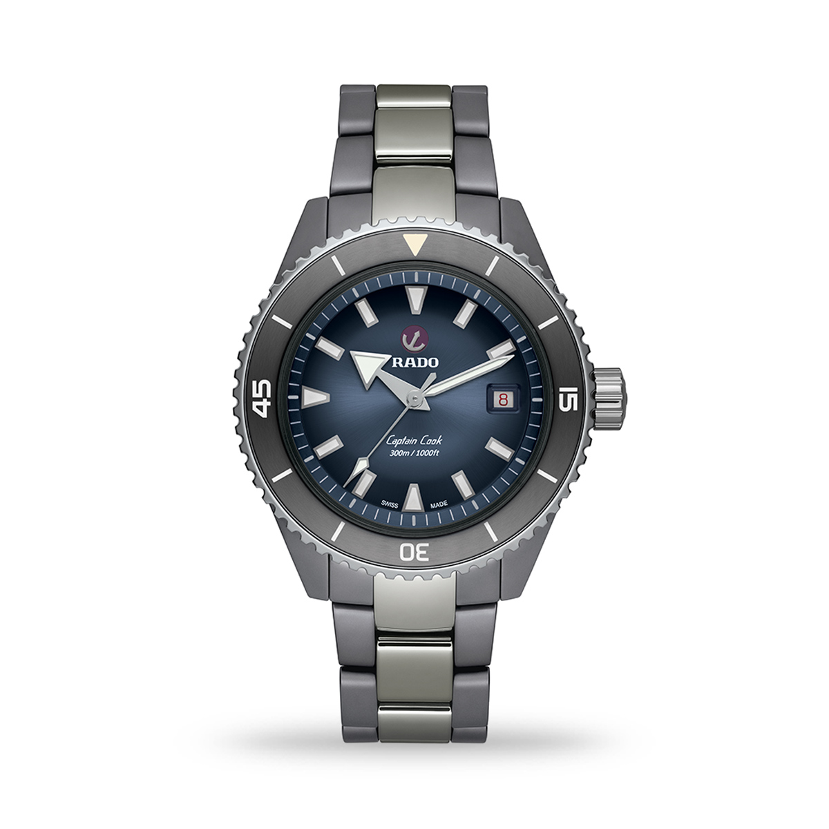 Rado Captain Cook High-Tech Ceramic Diver Automatic 43mm Bracelet