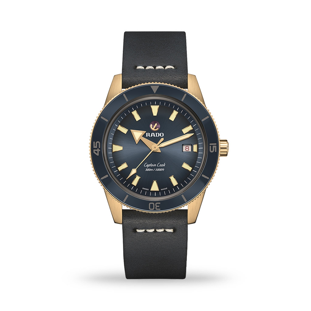 Rado Captain Cook Bronze Automatic 42mm Leather Strap