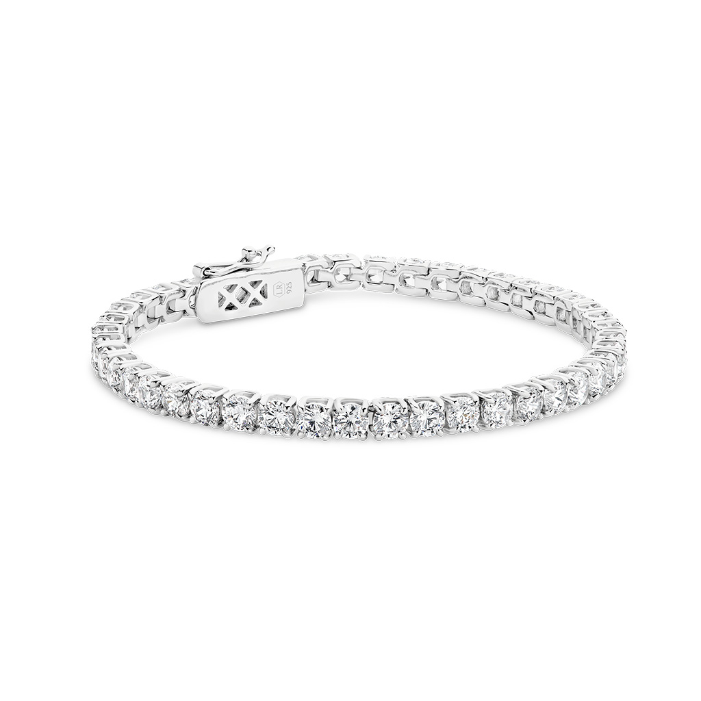 Cubic Zirconia Silver Medium Tennis Sienna Bracelet