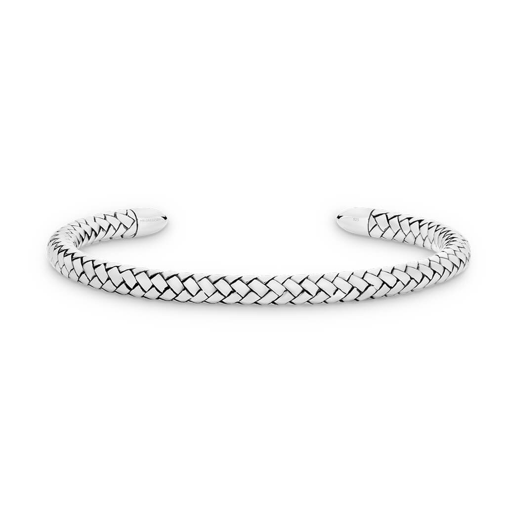 Sterling Silver Chevron Cuff