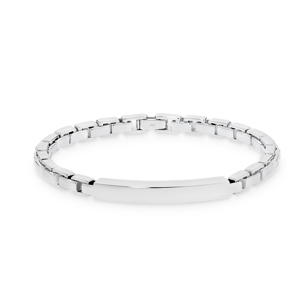 Sterling Silver ID Bracelet