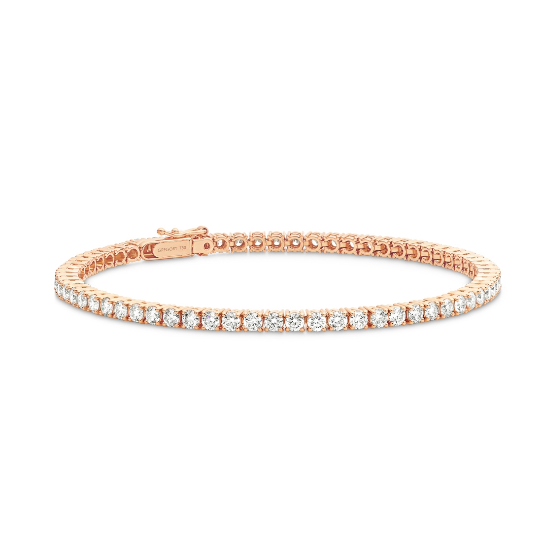 Rose Gold Diamond Tennis Bracelet 2ct &#8211; 6ct options