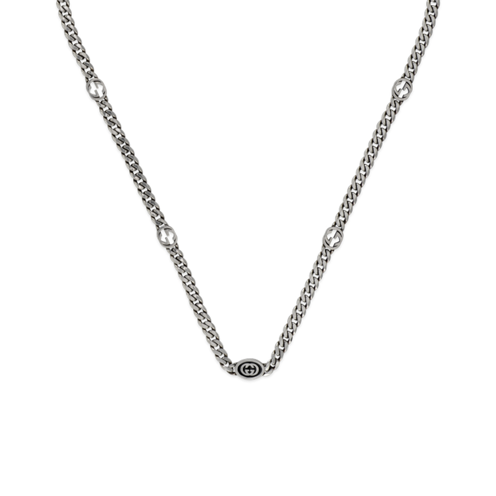 Gucci Interlocking G Pendant Necklace